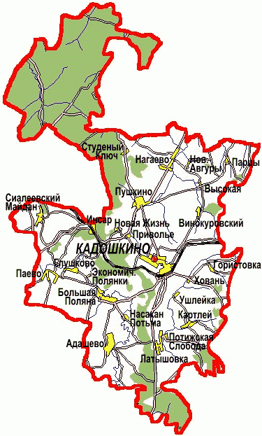 Инсарский район республики мордовия карта