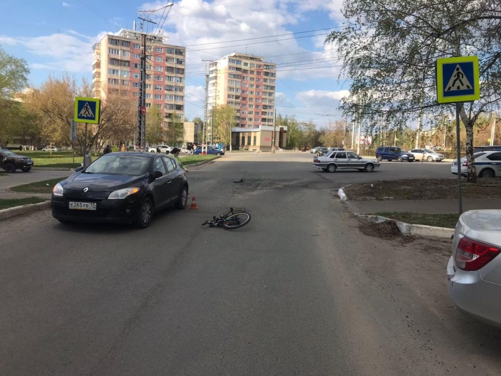 В Саранске на пешеходном переходе сбили несовершеннолетнего велосипедиста |  25.04.2023 | Саранск - БезФормата